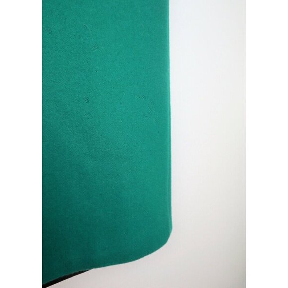 VINTAGE WOMEN'S BRIGHT GREEN WOOL COAT OVERCOAT - ASHLEY SCOTT - SIZE 8P PETITE - Picture 8 of 12